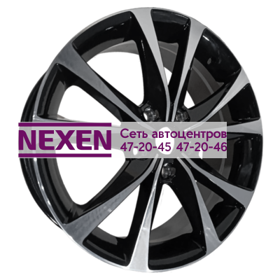 Original 6,5x17/5x114,3 ET50 D66,1 F0082 Алмаз черный Renault, original