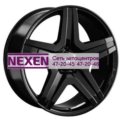 Replay 10x21/5x130 ET33 D84,1 MR137 BK (конус, MB001)