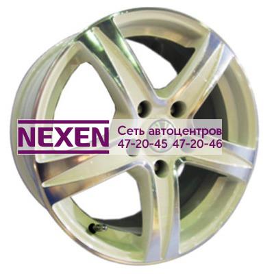 Скад 6,5x15/5x108 ET40 D58,1 Sakura Алмаз белый