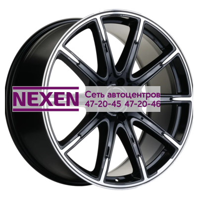 Khomen Wheels 9,5x21/5x112 ET30 D66,6 KHW2102 (GLS class) Black-FP