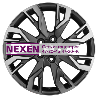 Khomen Wheels 7x18/5x110 ET35 D67,1 KHW1809 (CS75 Plus) Gray-FP