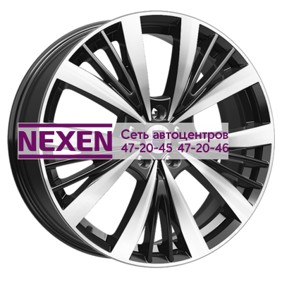 K&K 7,5x19/5x112 ET32 D66,6 Марвел-оригинал (КС881) Алмаз черный SK