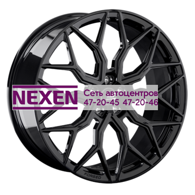 LS Forged 10,5x21/5x112 ET43 D66,6 LS FG13 BK (конус, C570)