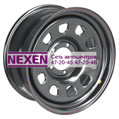 Off-Road Wheels 8x18/5x139,7 ET15 D110 УАЗ, ГАЗ Соболь, Dodge Ram 1500 черный