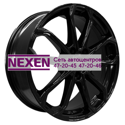 Khomen Wheels 7x18/5x108 ET33 D60,1 KHW1816 (Chery Tiggo 7 (Pro/Pro Max)) Black