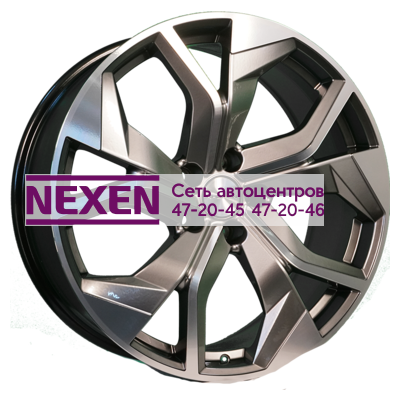 Khomen Wheels 8,5x20/5x112 ET33 D66,6 KHW2006 (Audi/VW) Dark Chrome