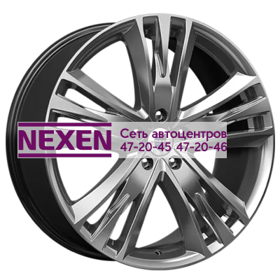 K&K 8,5x20/5x127 ET45 D71,6 Атлас (КС661M) Дарк платинум