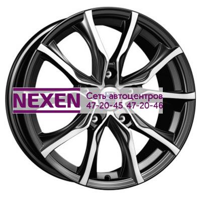 K&K 7,5x17/5x108 ET50 D63,35 Твист (КС697) Алмаз черный