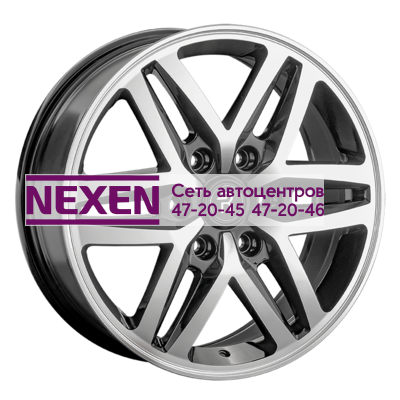 Replay 7x18/6x139,7 ET53,5 D92,5 HND307 BKF (конус, C570)