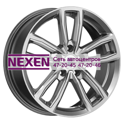 K&K 6,5x17/5x139,7 ET40 D98,1 Каланг (КС1086) Дарк платинум