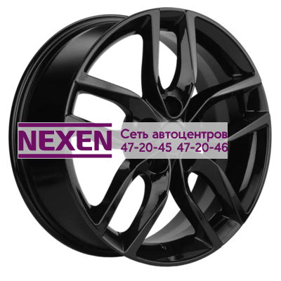Khomen Wheels 6,5x17/5x108 ET33 D60,1 KHW1708 (Chery tiggo 7pro) Black