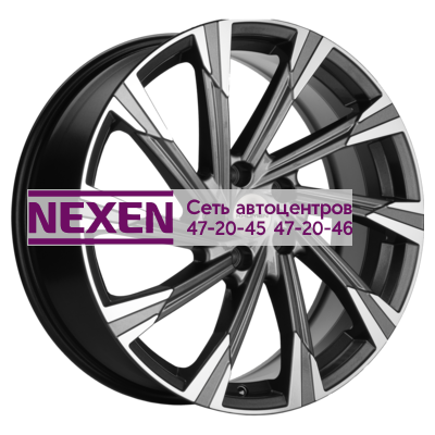 Khomen Wheels 7,5x19/5x114,3 ET40 D66,6 KHW1901 (Haval Dargo) Gray-FP