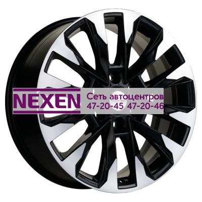 Khomen Wheels 8x20/6x139,7 ET45 D95,10 KHW2010 (LC 300 Tuning) Black-FP