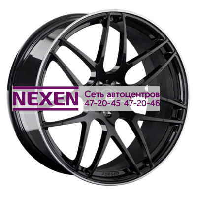 LS Forged 9,5x20/5x112 ET45 D66,6 LS FG09 BKL (конус, C570)