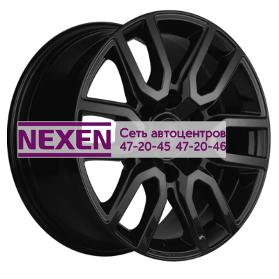 Khomen Wheels 8x17/6x139,7 ET30 D106,1 KHW1723 (Fortuner/Hilux) Black