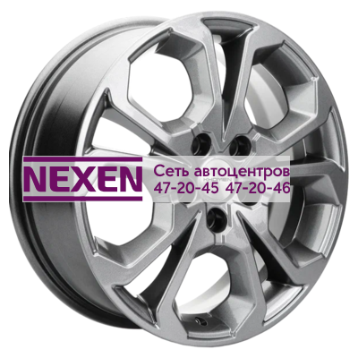Khomen Wheels 6,5x17/5x108 ET33 D60,1 KHW1711 (Chery tiggo 7pro) Gray