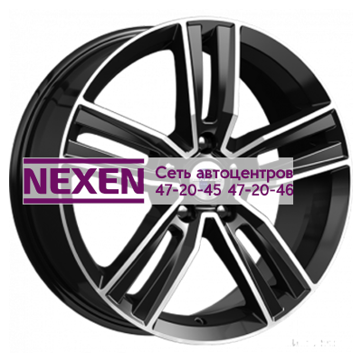 K&K 7x18/5x115 ET44 D70,2 Танаис (КС750) Алмаз черный