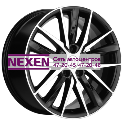 Khomen Wheels 8x18/5x114,3 ET50 D60,1 KHW1807 (Camry NEW) Black-FP