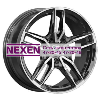 K&K 8x17/5x114,3 ET35 D60,1 Бартон (КС1110) Алмаз черный