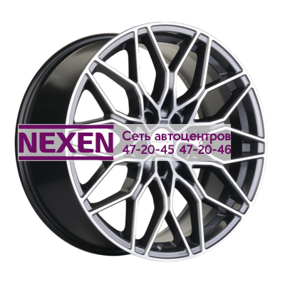 Khomen Wheels 9,5x19/5x112 ET40 D66,6 KHW1902 (BMW Rear) Gray-FP (конус)