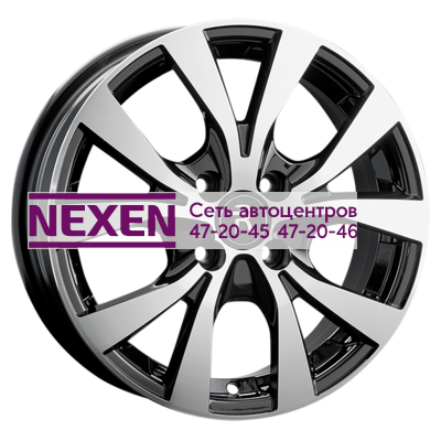 Replay 6x15/4x108 ET47,5 D63,3 FD195 BKF (конус, C570)