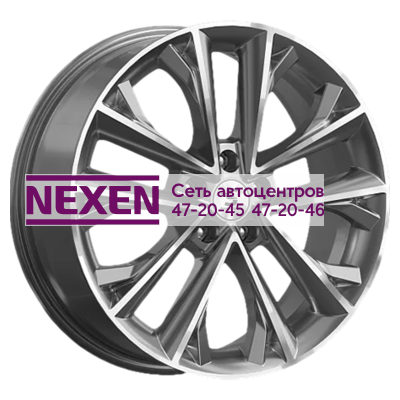 Premium Series 7x18/5x108 ET33 D60,1 КР012 (Tiggo 7 Pro) Diamond Gloss Graphite (4200017)