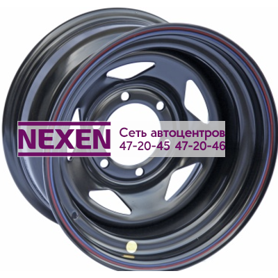 Off-Road Wheels 8x18/6x139,7 ET15 D110 Тойота Ниссан черный (треуг.)