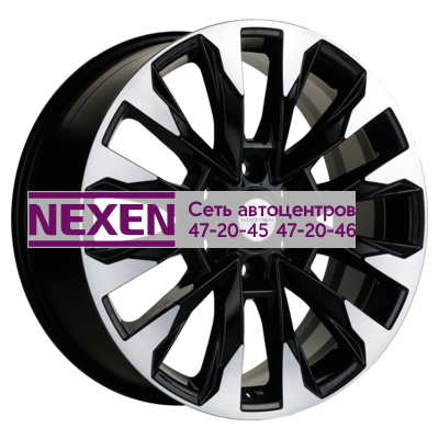 Khomen Wheels 8x20/6x139,7 ET25 D106,1 KHW2010 (LC Prado) Black-FP