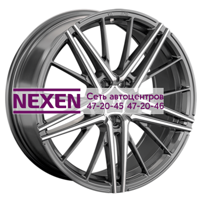 LS FlowForming 8x18/5x108 ET45 D63,4 RC76 GMF (конус, Колпак+лого)