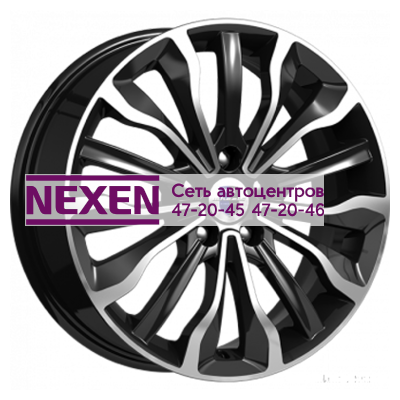 K&K 6,5x17/5x112 ET43 D66,6 Атакама (КС756) Алмаз черный