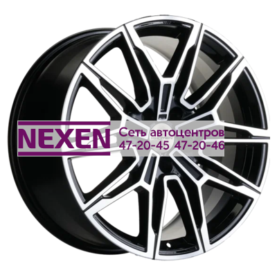 Khomen Wheels 8,5x19/5x114,3 ET35 D60,1 KHW1904 (RAV4) Black-FP