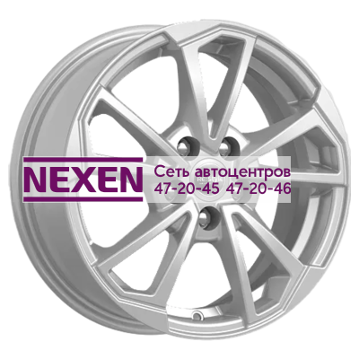 K&K 6x15/5x114,3 ET42 D67,1 КС1005 Сильвер