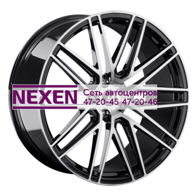 LS Forged 10x22/5x112 ET55 D66,6 LS FG12 BKF (конус, C570)