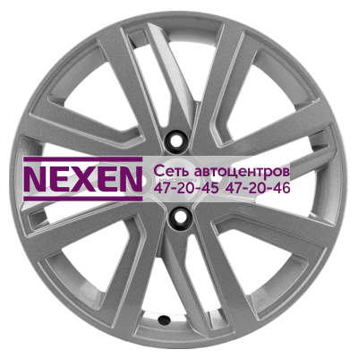 Khomen Wheels 6x16/4x100 ET37 D60,1 KHW1609 (Stepway) F-Silver