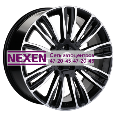 Khomen Wheels 8,5x20/5x120 ET45 D72,6 KHW2004 (RRover) Black-FP