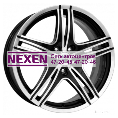 K&K 8x18/5x120 ET32 D60,1 Омаха (КС569) Алмаз черный