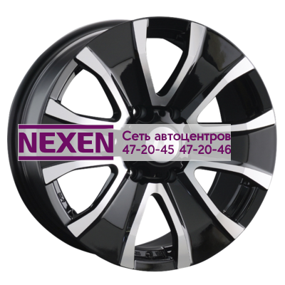 LS 8,5x20/6x139,7 ET36 D100,1 953 BKF (конус, Колпак+лого)