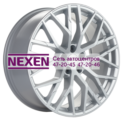 Khomen Wheels 8,5x20/5x112 ET20 D66,5 KHW2005 (Q8) Brilliant Silver-FP