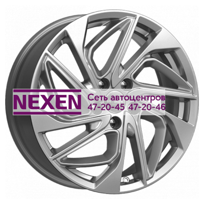 K&K 7x18/5x112 ET43 D57,1 КС883 Дарк платинум