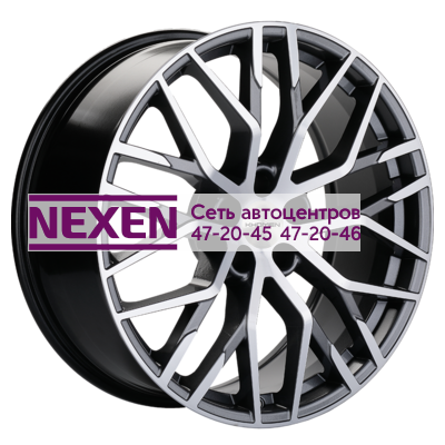 Khomen Wheels 8,5x20/5x112 ET30 D66,5 KHW2005 (Audi/VW) Gray-FP