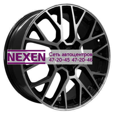 Khomen Wheels 7x18/5x114,3 ET48 D56,1 KHW1818 (Forester) Black-FP
