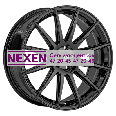 LS FlowForming 9x19/5x112 ET44 D66,6 RC98 BK (конус)