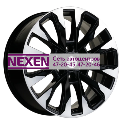 Khomen Wheels 8x20/6x139,7 ET36 D100,1 KHW2010 (Tank 300/500) Black-FP