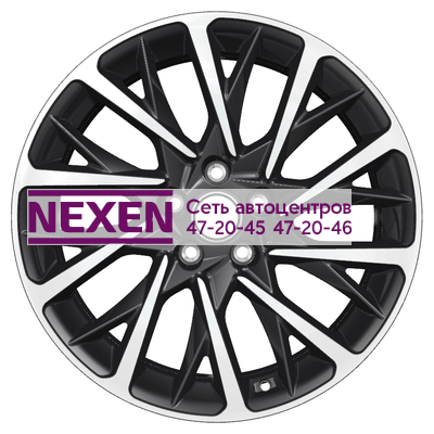 Khomen Wheels 7,5x18/5x112 ET39 D66,6 KHW1804 (Audi A4/A6) Black-FP