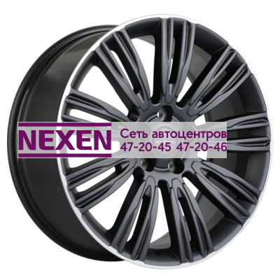 Khomen Wheels 8,5x20/5x108 ET45 D63,4 KHW2004 (Velar) Black matt MR