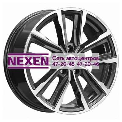 K&K 7,5x17/5x108 ET35 D67,1 Лацио (КС964) Алмаз черный