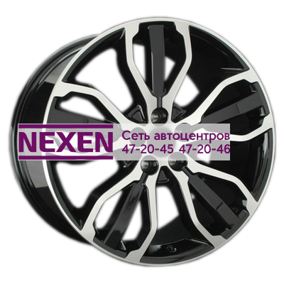 Replay 9,5x22/5x120 ET49 D72,6 LR45 BKF (пш, LR002)