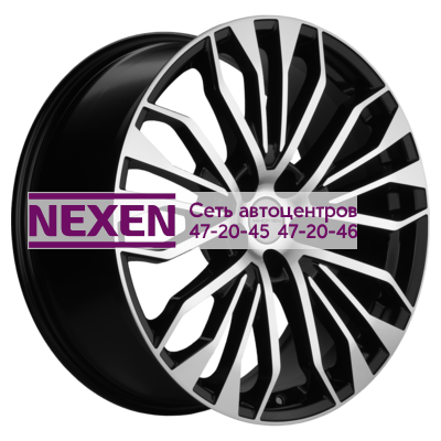 Khomen Wheels 8,5x20/5x114,3 ET35 D60,1 KHW2009 (Lexus RX (new)) Black-FP (под ORG)