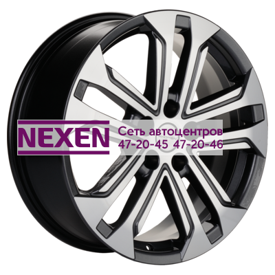 Khomen Wheels 7x18/5x112 ET43 D57,1 KHW1803 (Kodiaq/Tiguan) Gray-FP