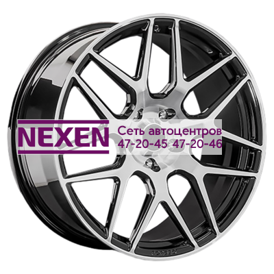 LS Forged 10x22/5x130 ET36 D84,1 LS FG43 BKF (конус, C570)